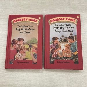 Lot/2 Hardcover Bobbsey Twins Books Volumes 8 & 11 Laura Lee Hope